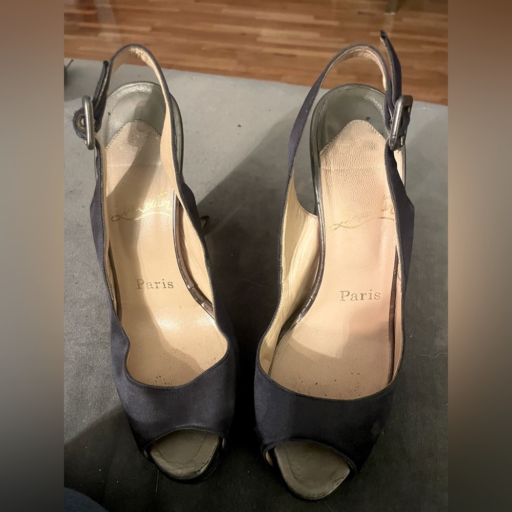 Christian Louboutin Slingback Heels